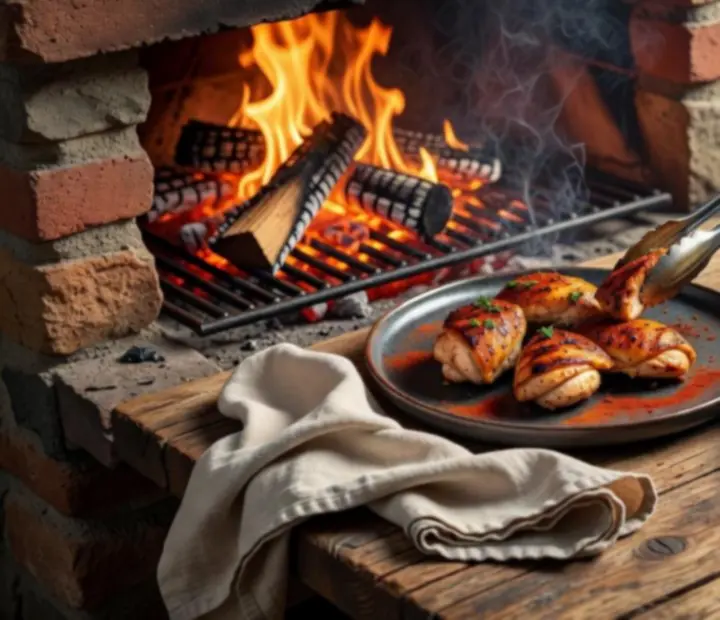 Gourmet woodfired fogások elegáns tálalásban a Cityadvisorhub bisztró asztalán