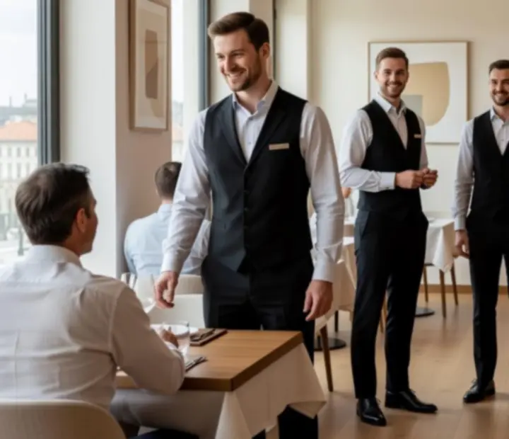 Elegáns magyar bistro csapat, akik professzionális, mégis közvetlen vendéglátást nyújtanak